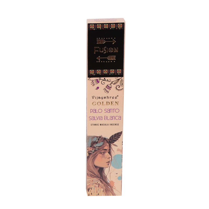 Kadzidełka Golden Fusion 15 g - Palo Santo i Biała Szałwia Kadzidełka Golden Fusion 15 g - Palo Santo i Biała Szałwia