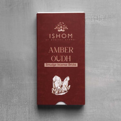 Zestaw 15 Kadzidełek-Cegiełek z Podstawką - Bursztyn Oud