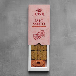 Zestaw 15 Kadzidełek-Cegiełek z Podstawką - Palo Santo