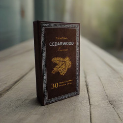 Zestaw Upominkowy z Kadzidełkami Himalajskimi - Drzewo Cedrowe