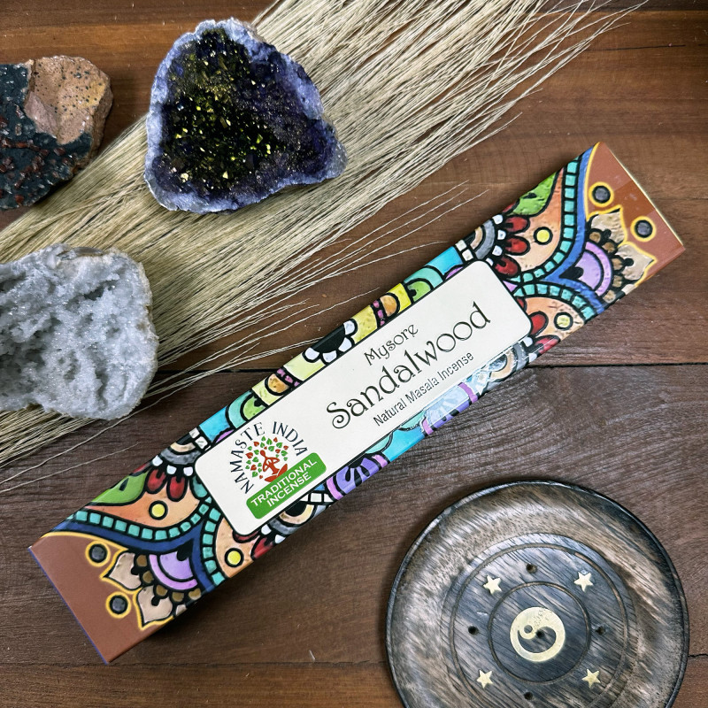 Kadzidełka Masala Namaste Mandala - Paczula i Nag Champa