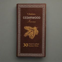 Zestaw Upominkowy z Kadzidełkami Himalajskimi - Drzewo Cedrowe