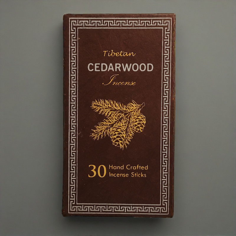 Zestaw Upominkowy z Kadzidełkami Himalajskimi - Drzewo Cedrowe